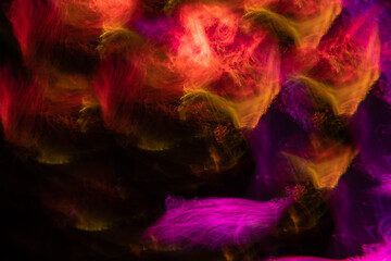 background of abstract lights . defocused