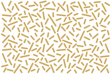 Golden abstract seamless pattern with lines