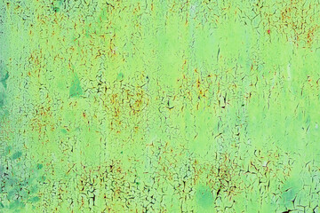 Metal texture with scratches and cracks which can be used as a background