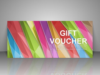 Gift voucher templates, discount certificates. Vector illustration of coupons. Promotional card.