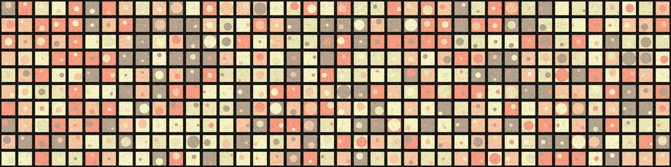 Abstract Geometric Pattern generative computational art illustration