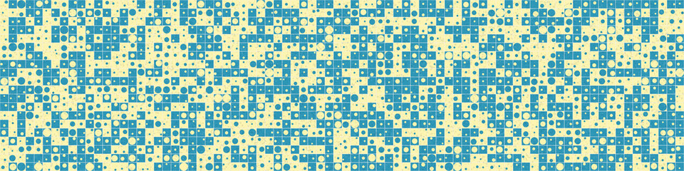 Abstract Geometric Pattern generative computational art illustration