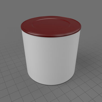 Coffee tin