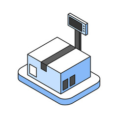 Warehouse Scales Icon