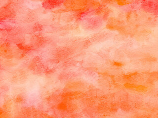  orange paper texture background with watercolor pattern