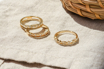 Fine Jewelry flat lay