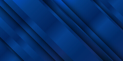 Obraz premium Vector Abstract, science, futuristic, energy technology concept. Digital image of light rays, stripes lines with blue light, speed and motion blur over dark blue background 