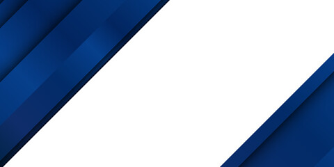 Bright navy blue dynamic abstract vector background with diagonal lines. Trendy classic color of 2021. 3d cover of business presentation banner for sale event night party. Fast moving soft shadow line