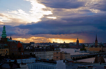 Fototapeta premium Stockholm City