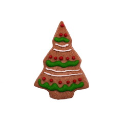 gingerbread isolated on white background