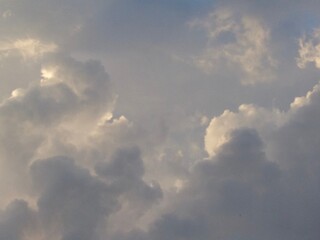 clouds in the sky