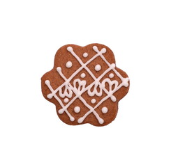 gingerbread isolated on white background