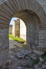 Fototapeta na wymiar medieval fortress in town of Lovech, Bulgaria