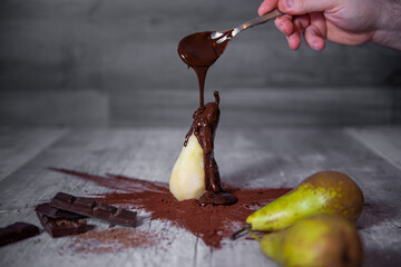 Poire chocolat / Chocolate pear 