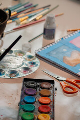 Using Watercolor Paint