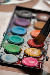 Using Watercolor Paint