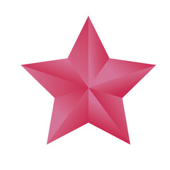 happy merry christmas red star icon