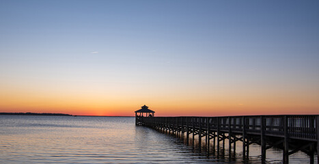 Fototapeta premium Kitty Hawk Sunrise
