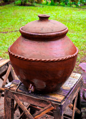 photo of a water container in Indonesia called Kendi