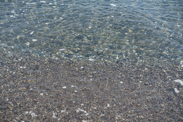 Sea photo taken on an italian beach