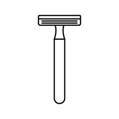 Razor Icon. barber shop sign. Vector Illustration