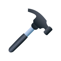home remodeling repair tool hammer icon design vector