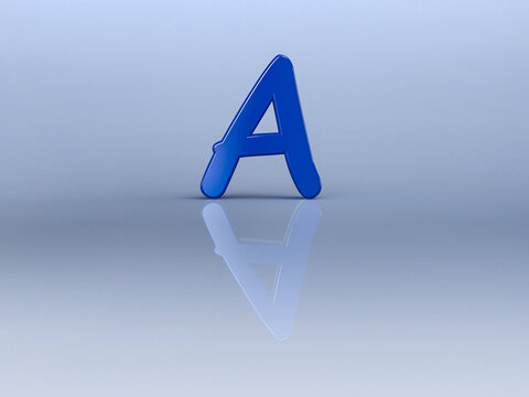 Artistic letter using a computer