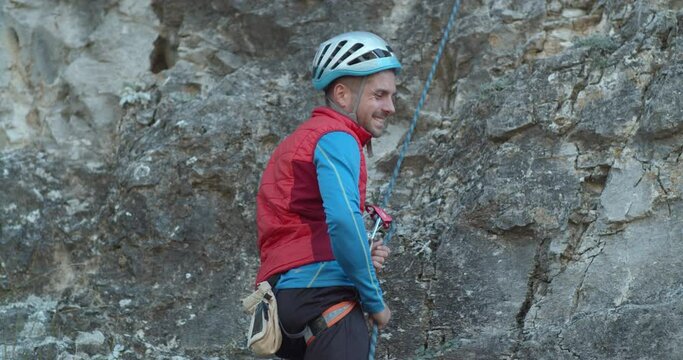 Afternoon rock climbing