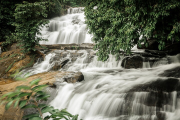 Obraz premium waterfall long expo