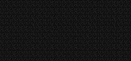 Abstract geometric pattern. Black triangles background, can be used for cover design, poster, advertising