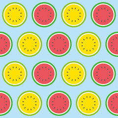 フルーツ パターン スイカ B