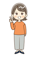 女性　ミドル世代　おばさん　説明