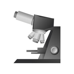 chemistry microscope icon vector design