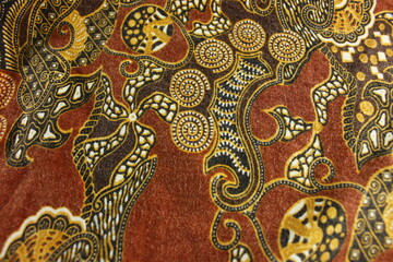 indonesian traditional batik pattern