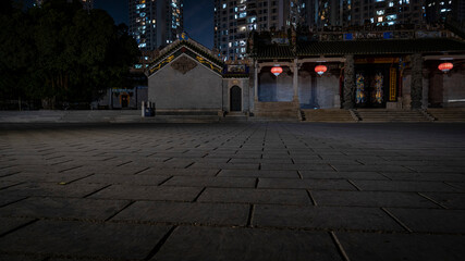 Night scene of Shenzhen City
