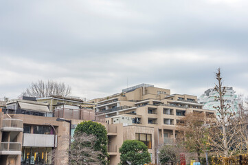 都市の風景　東京渋谷　代官山
