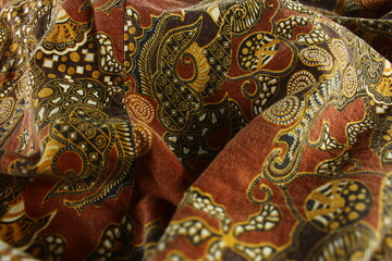 indonesian traditional batik pattern