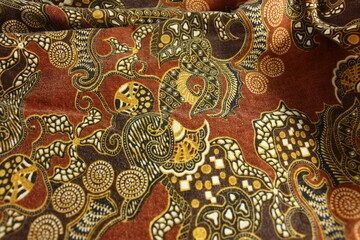 indonesian traditional batik pattern