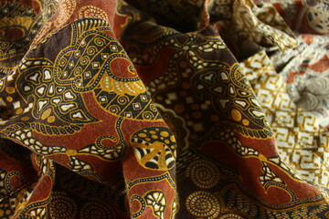 indonesian traditional batik pattern
