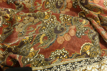 indonesian traditional batik pattern
