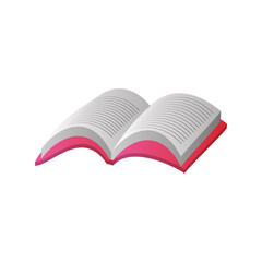 back to school open book academic learn lesson icon