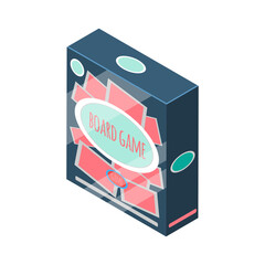 Board Games Vector Illustration