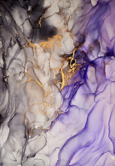 Alcohol ink art.Mixing liquid paints. Modern, abstract colorful background, wallpaper. Marble texture.Translucent colors