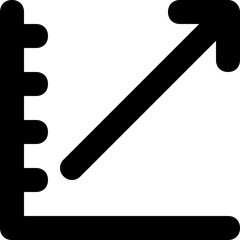 Growth Line Vector Icon