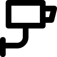 CCTV Line Vector Icon