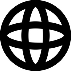 Worldwide Line Vector Icon
