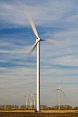 555-01 Wind Turbine Turning