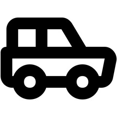 Automobile Vector Line Icon