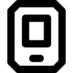 Mobile Vector Line Icon