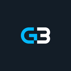 initial logo G3 flat monogram